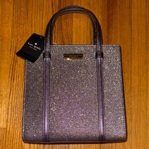 Kate Spade Kenzie Glitter Small Tote